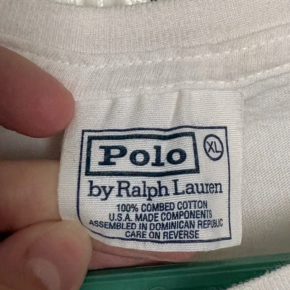 Polo by Ralph Lauren Men's 100% Combed Cotton Short Sleeve Shirt. Size XL.